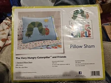 New Eric Carle's The Very Hungry Caterpillar Bedding Pillow Sham