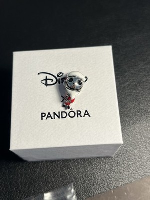 Pandora Disney Nightmare Before Christmas Charm Jack Skellington Santa Silber