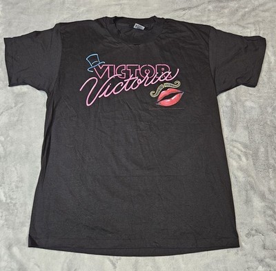 Vintage Single Stitch VICTOR VICTORIA 1995 Blake Edwards T-shirt Size XL
