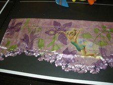 MINT Disney Tinkerbell "Catch You Later" purple Window Valance 50" x 18" O11 