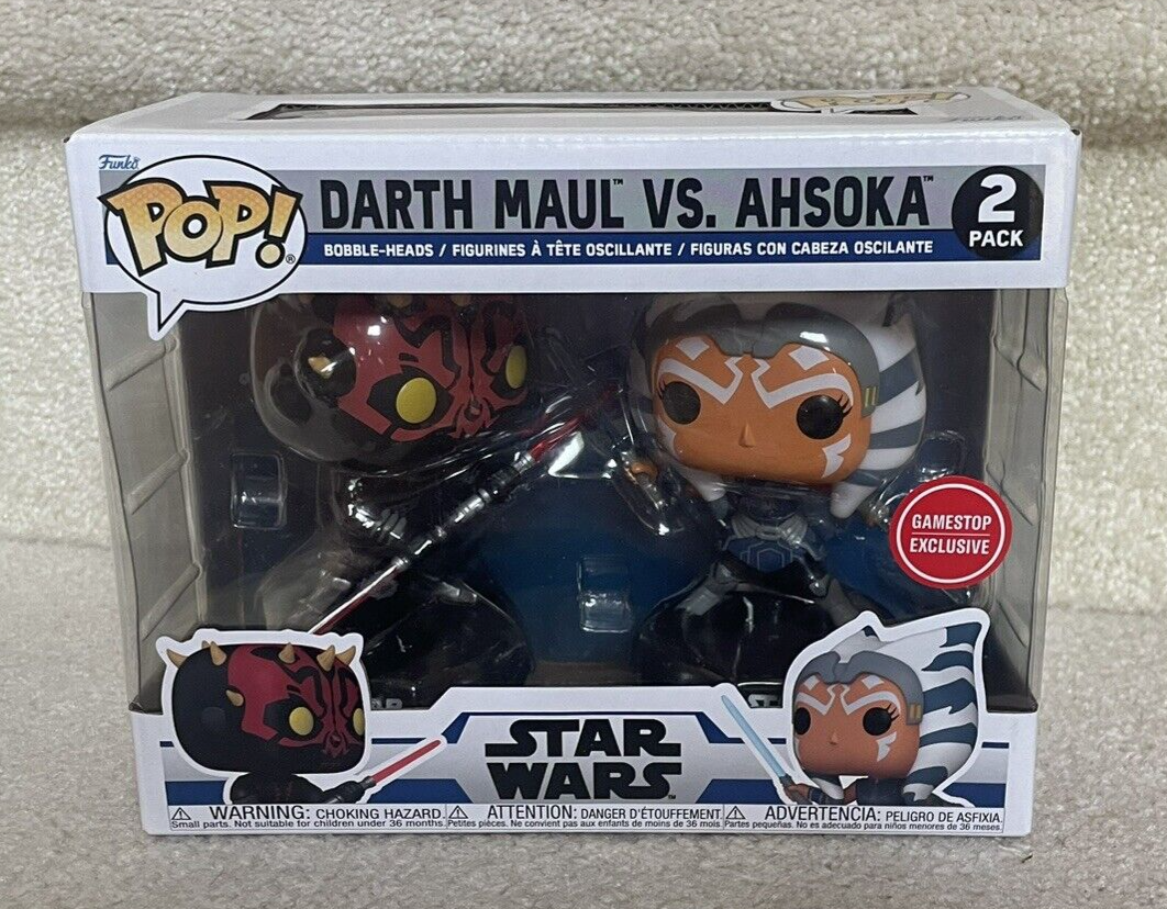 Funko Pop! Vinyl: Star Wars - Darth Maul vs. Ahsoka - GameStop