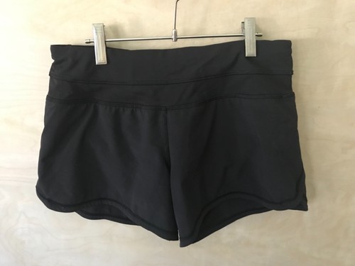 Women's Lululemon speed shorts lining 