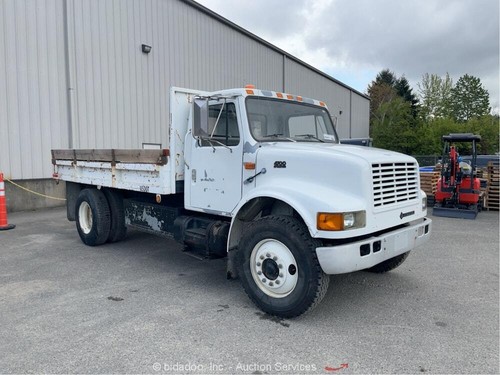 International 4700 5 Yard Truck Tractor Hydraulic Dump Bed PTO Automatic bidadoo - Picture 2 of 12