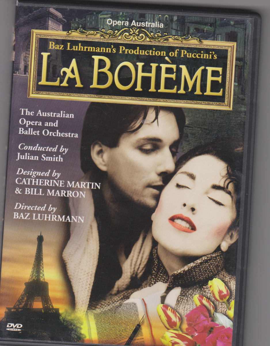 Puccini - La Boheme - Puccini DVD 1993 Baz Luhrmann, The Puccini - La Boheme - Puccini DVD 1993 Baz Luhrmann, The