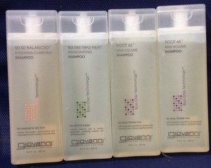 4 Pack Assorted Giovanni Eco Chic Hair Care Shampoo 8 5 Ounce
