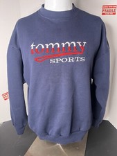 Vintage Tommy Sports Tultex Crewneck XL Blue