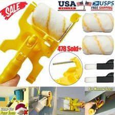 Multifunctional Clean-Cut Paint Edger Roller Brush Safe Tool Wall Corner Ceiling