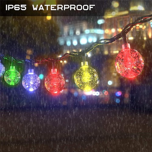 7.5-32m Solar Lichtschlauch Außen LED Streifen Lichterschlauch Lichterkette IP65 - Bild 35 von 81