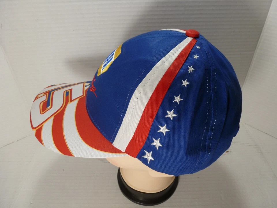NAPA Racing #15 Michael Waltrip Sombrero Gorra Correa Bandera Estrellas Rayas Bordado Foto 2 de 4