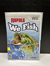 Rapala: We Fish (Nintendo Wii, 2009) Fun Fishing Game ~ Free Shipping ~