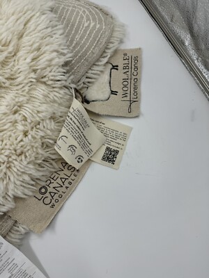 Lorena Canals Woolable Woolly Washable Rug Sheep White 2'5''x3'7 NWT Pottery Barn