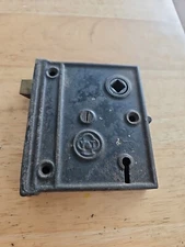 ONE YALE & TOWNE MORTISE LOCK NO/KEY - CIRCA 30'S -40'S ?