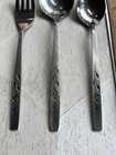 Oneida Oneidacraft Deluxe CAPISTRANO Stainless DinnerSpoon,Teaspoon, Salad Fork — photo 2