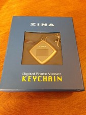 Zina Digital Photo Viewer Keychain. New In Box.
