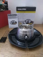 Kalorik Indoor Electric 2-in-1 S'mores Maker  With Forks
