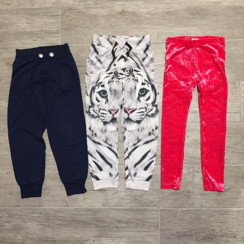 Stock 3 Pezzi- 2 Pantaloni Tuta (1 H\u0026M) 1 Leggings In Velluto Bambina H\u0026M 5  Anni | eBay