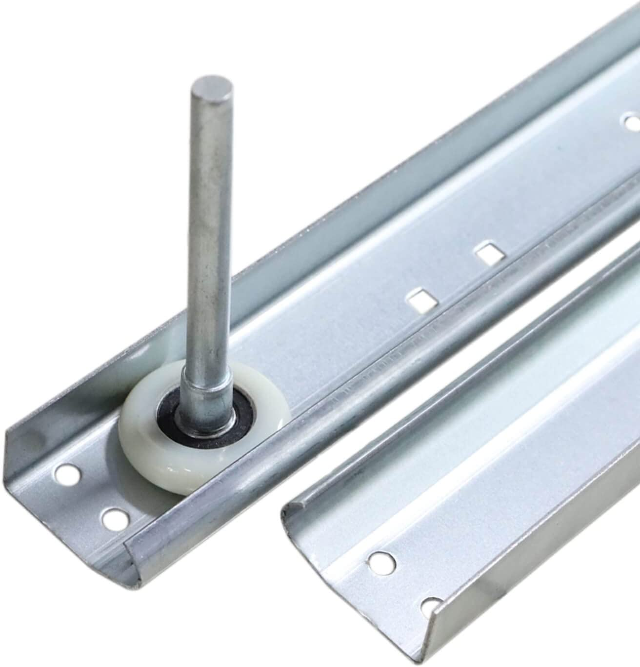 Garage Door Vertical Track , One Set of Left and Right Vertical Bracket