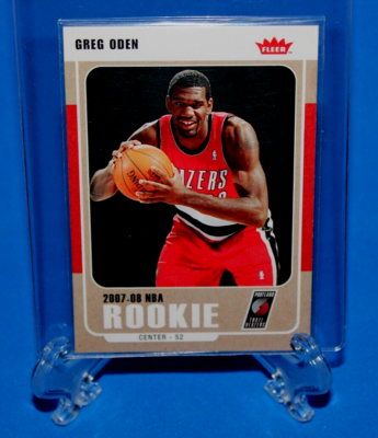 Greg Oden 2007-2008 Fleer Collectible NBA Rookie Card No. 223 | eBay