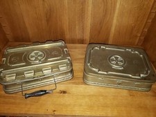Lot de 2 anciennes chaufferettes Girodon & Montet Lyon Stoker