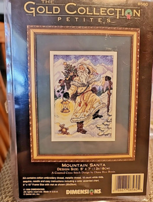MOUNTAIN SANTA GOLD COLLECTION PETITES (1998, Dimensions) NEW 8560
