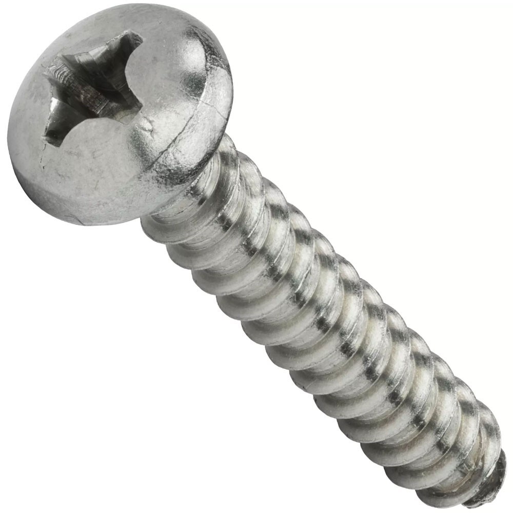 #10 - Phillips Pan Head Sheet Metal Screws Stainless Steel All Sizes