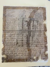 Early 1900s Handwritten Letter and postcard 1919 1907 Victorian Vtg Corresponden