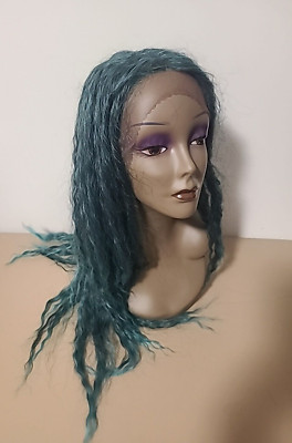 LF RAVEN | Teal/Black Swiss Lace Front Heat Safe Wig by West Bay