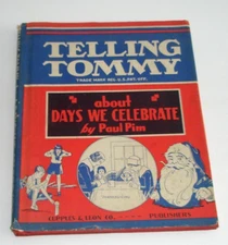 Telling Tommy About Days We Celebrate Paul Pim 1st Edition DJ Holidays Vintage