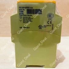 New For Pilz PZE X4V 774584 Safety Relay Input Module 8/24VDC 4n/o
