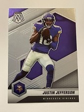 2021 Panini Mosaic Football #132 - Justin Jefferson - Minnesota Vikings