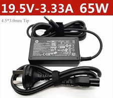 Genuine 65W 19.5V 3.33A Adapter for HP ENVY 14 15t 4.5 3.0mm Laptop Charger