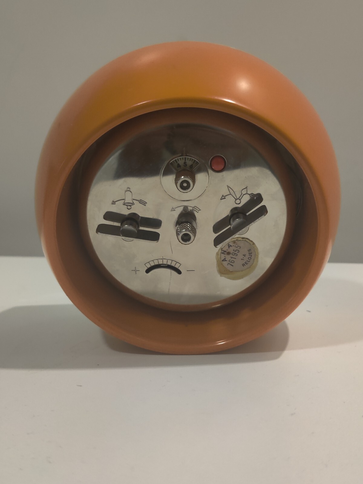 JAZ ALARM CLOCK SPACE AGE WIND UP MADE IN FRANCE 1960s eBay