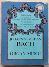 JOHANN SEBASTIAN BACH ORGELMUSIK - SECHS TRIOSONATEN, CHORALPRÄLUDIEN - DOVER