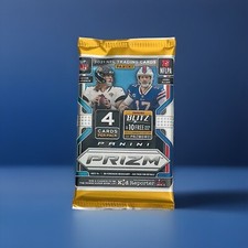 2021 Panini Prizm Football Pack (1) LOOK4 Checker Board Ja’Marr Chase Rookie RC