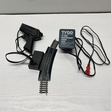 Tyco X2 Power Pack 21.8V W/ Controller  9" Terminal Track For Parts Or Repair