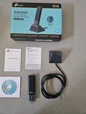 TP-Link WiFi 6E USB Adapter for Desktop PC - Archer TXE50UH AXE3000 Tri-Band.