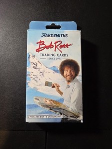 Bob Ross Trading Cards Series 1 2-Pack Box Cardsmith 2023 Freshly Ripped.