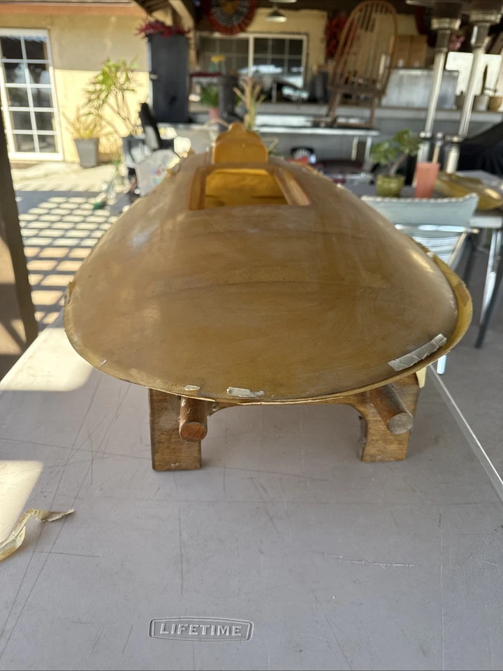 Vintage 45” Shovel Nose Hydro Never Built Fiberglass Hull - Image 2 of 4