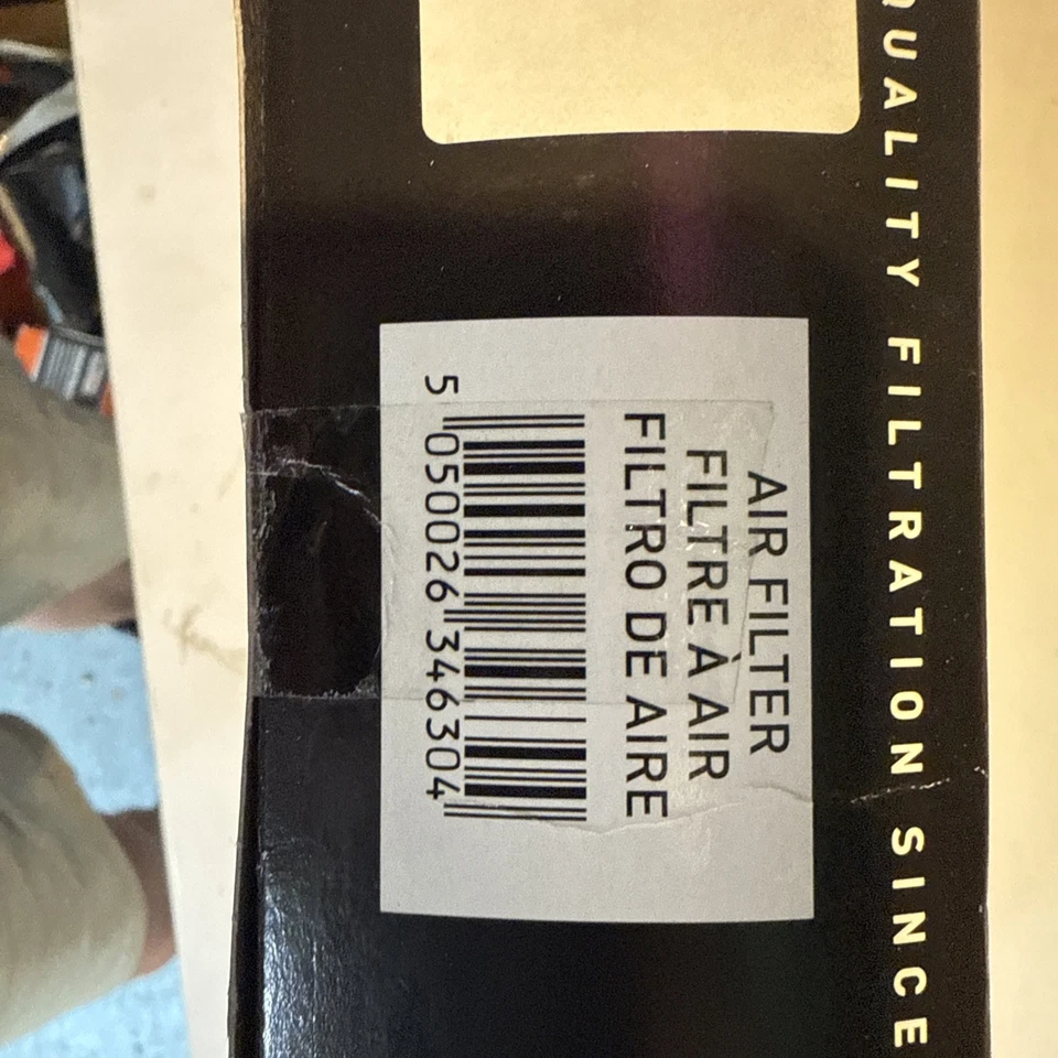 Filtros WIX WA9413 Inserto Filtro Aire 284mm Len Se Adapta a Nissan Opel Renault Vauxhall Foto 3 de 4