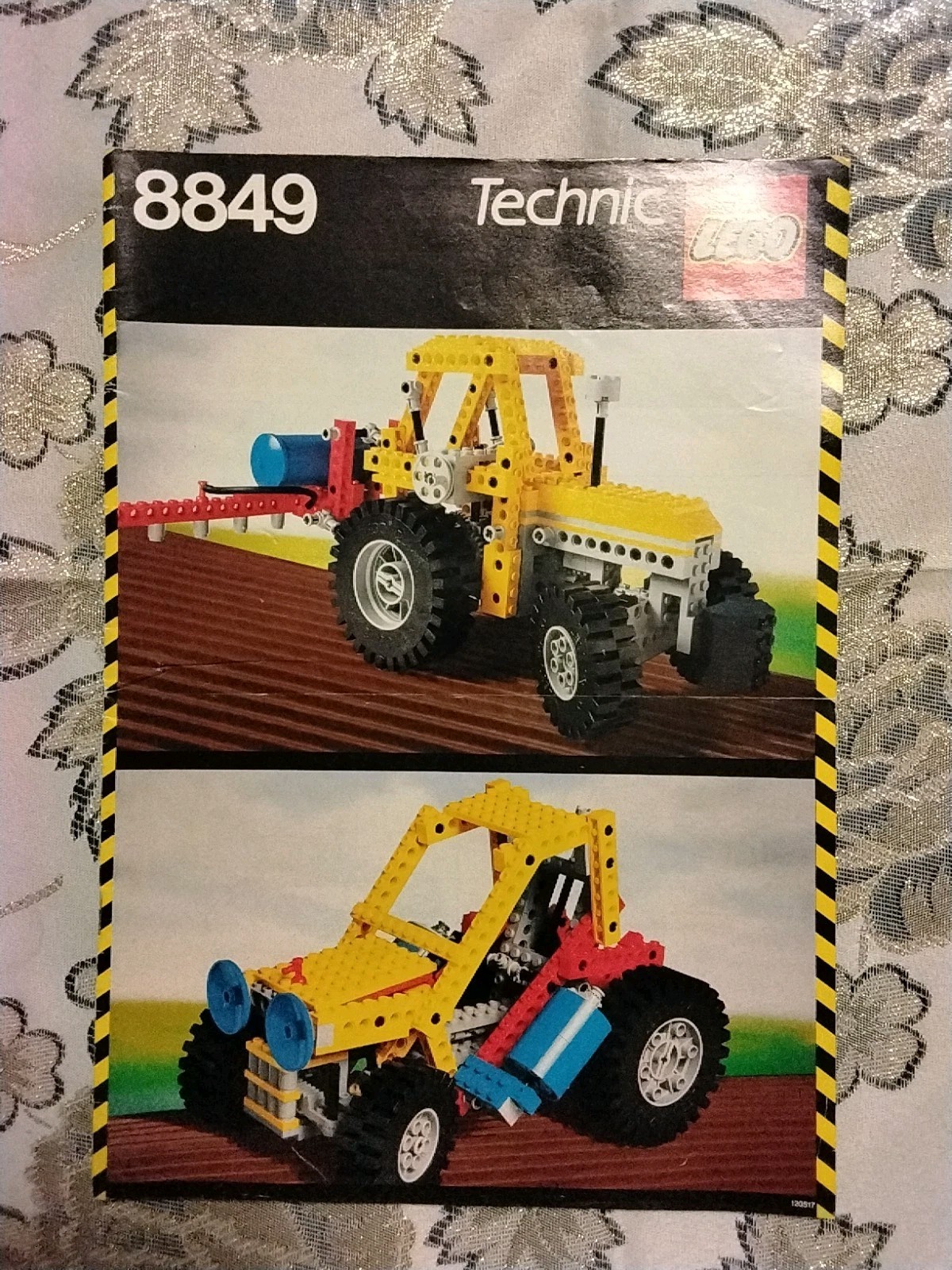 Lego Building Instructions 8849 Technic Tractor Instruction Only 