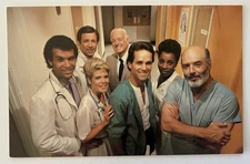 Trapper John MD Cast Postcard TV Show Photo 20th Century Fox Vintage Promo