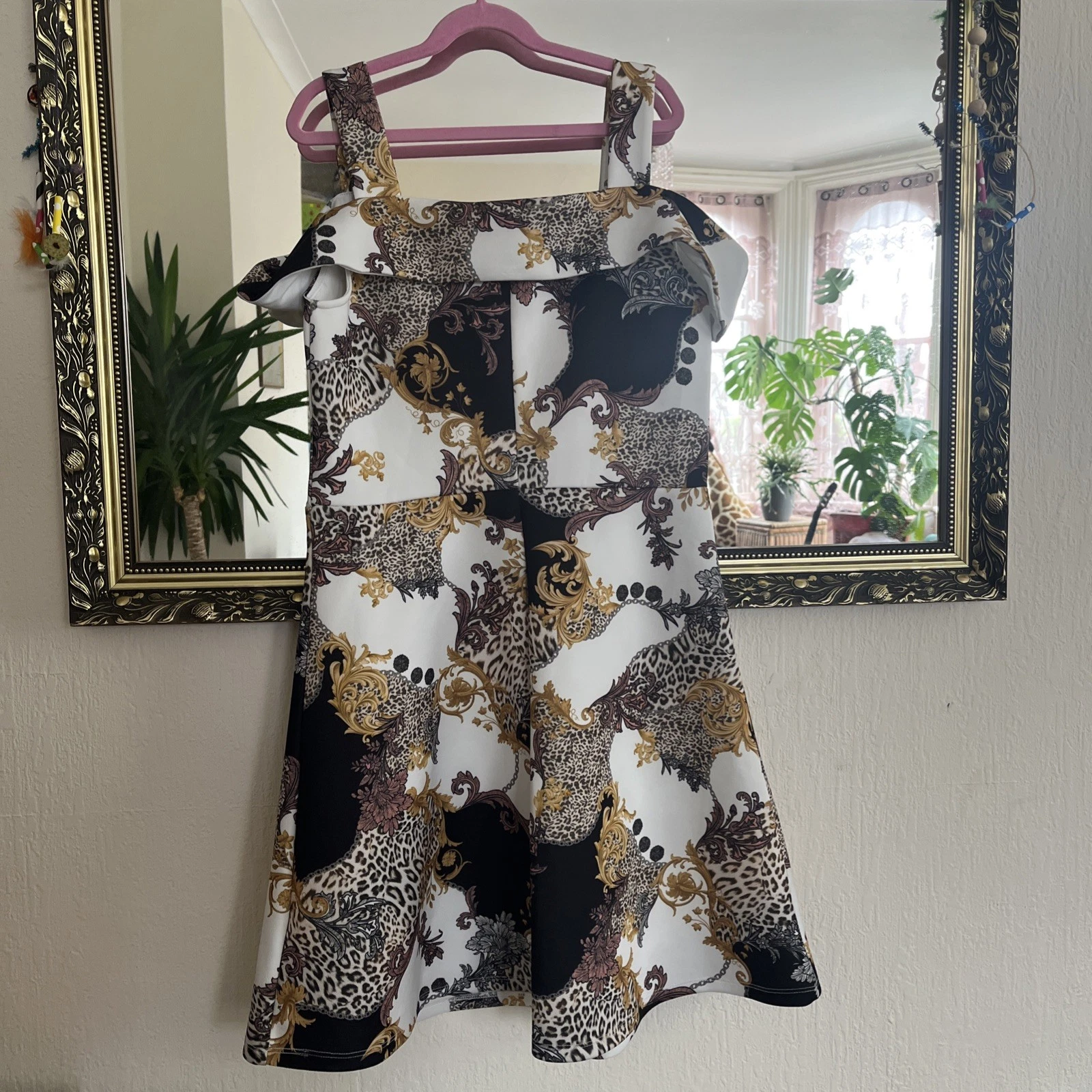 Splendido Abito Bambina Lipsy Festa Occasione Età 13 Stile Versace