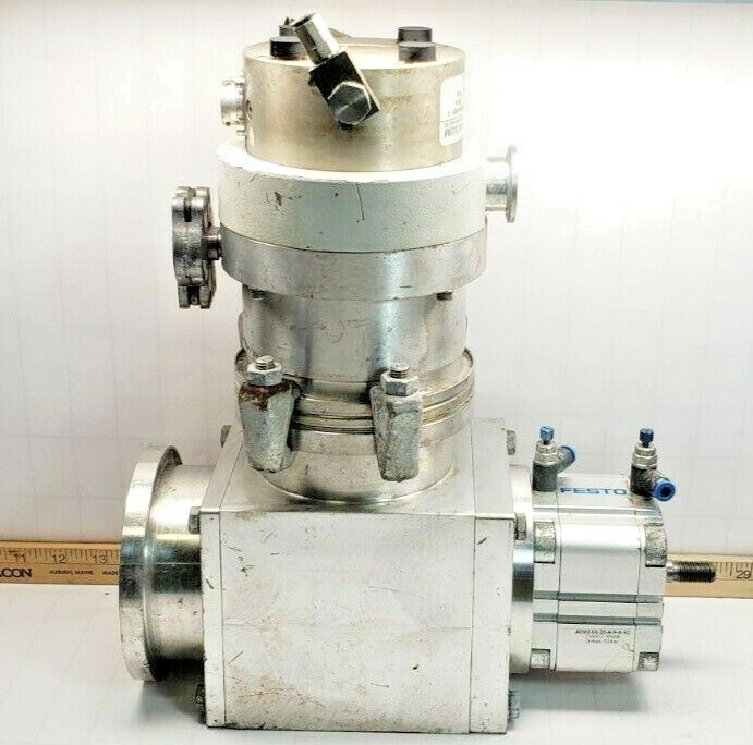 Pfeiffer Turbomolecular Vacuum Pump TPH 190 & Damper Festo ADVU-63-20-A-P-A-S2