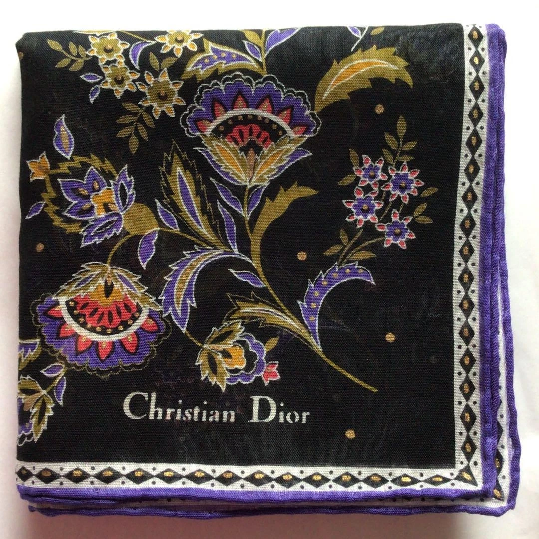Mouchoir Christian Dior coton 47 cm 18