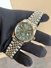 Rolex Sky Dweller Green Dial 42MM Fluted Bezel Jubilee 336934 2024 NEW 3