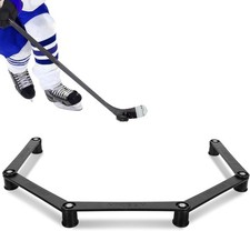 COSTWAY Dryland Eisfliesen 10er Set - Hockey Trainingsmatten 46,5x46,5cm