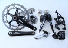 ~ Nice SRAM Rival 10 Speed Double Tap Mechanical Rim Brake Road Groupset - VGC ~