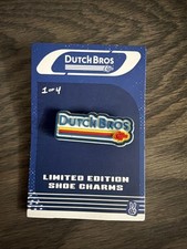Dutch Bros Coffee Shoe Charm 1 Of 4 Limited Edition Not Sealed