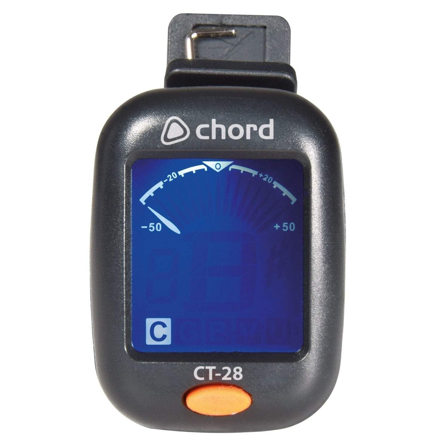 Chromatic Tuner Clip-On For Guitar & String Instruments CT-28