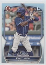 2023 Bowman Prospects Sky Blue 234/499 Ronny Simon #BP-112 ni4